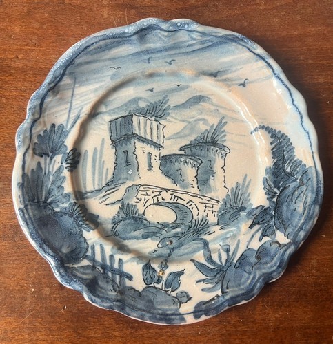 Petite assiette faïence - assiette,