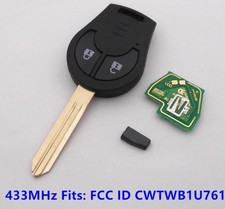 Clé Vierge Nissan Tiida Qashqai 350Z Arrima Armanda Cube Juke Maxima X-Trail ..