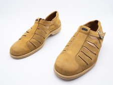 BALLY Homme Sandales Chaussure Basse Cuir Braun Gr. 43,5 Eu Art.8607-55