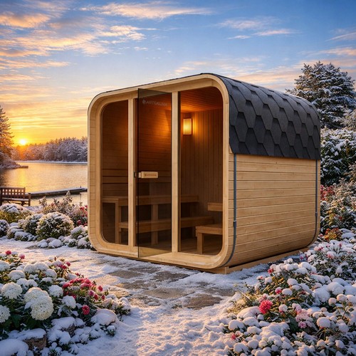 Outdoor cubesauna sauna dans - cubesauna,