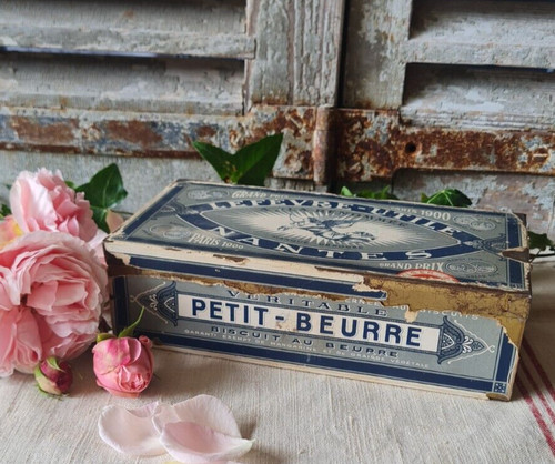 Ancienne boite tole - ancienne,