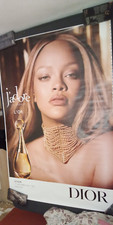 Affiche  parfum 120X170 J'ADORE DE DIOR   avec RIHANNA 2024