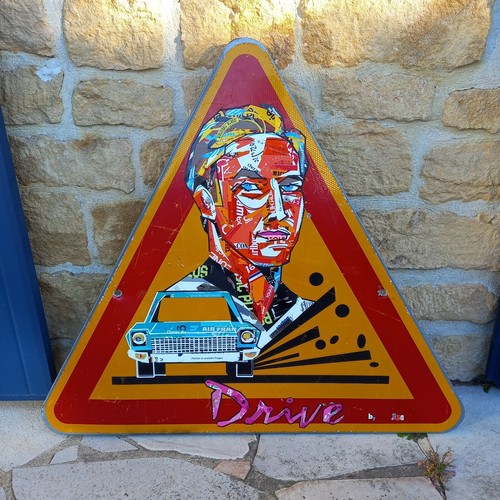 Panneau routier attention - routier,