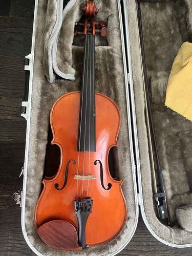 Violin with accessories - violin,