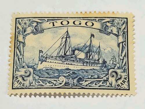 Timbre allemagne colonies togo - timbre,
