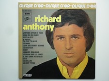Richard Anthony album 33Tours vinyle Disque D'Or