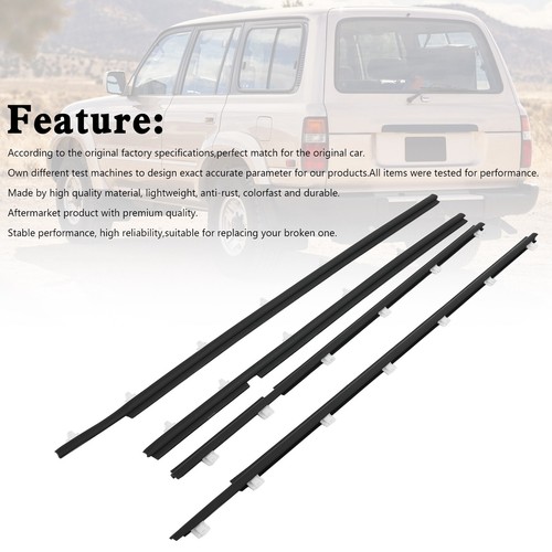4pcs outer weatherstrip door - 4pcs,