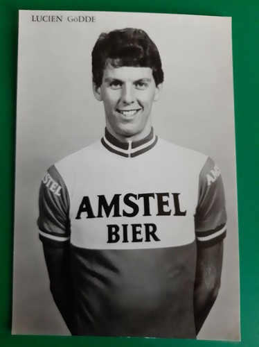 Cyclisme carte cycliste lucien - carte,