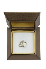 Staffy - Argenté Broche avec