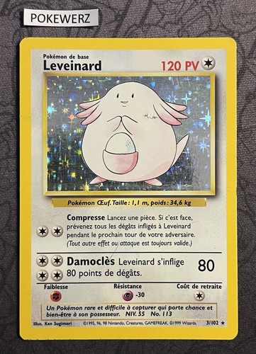 Carte pokémon leveinard - pokémon,