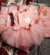 lot de 11 tutus de danse zaclotre léotard rose fille 8/9 ans dimension sur deman