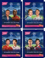 4 Pochettes NEUVES "CHAMPIONS LEAGUE 2019/2020" Panini - WITHOUT BARCODE