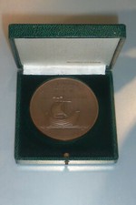 médaille Plœmeur en Morbihan Bretagne monnaie de paris 1985 Drakkar bateau mer