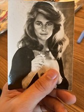 CHARLOTTE RAMPLING - Photographie Pin Up à la Cigarette, petit format