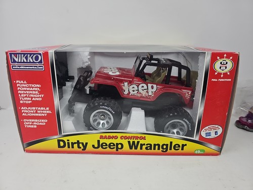 Nikko dirty jeep wrangler - dirty, rc