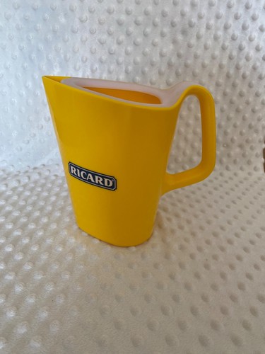 Carafe ricard jaune plastique - jaune,
