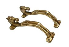 Laiton Design Cheval Porte