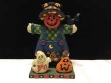 Resin Halloween Scarecrow