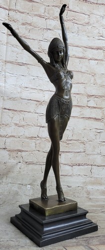 Bronze sculpture art deco