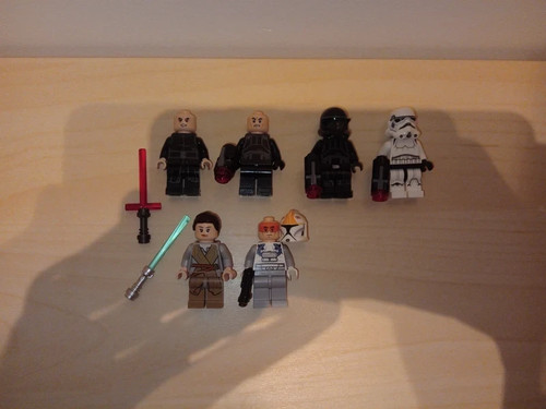 Lego figurines star - lego,