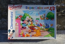 Grand puzzle 60 pièces Mickey Minnie Daisy Donald Pluto Disney Clémentoni