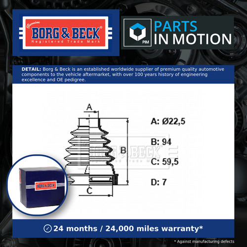 Joint boot fits renault - joint,
