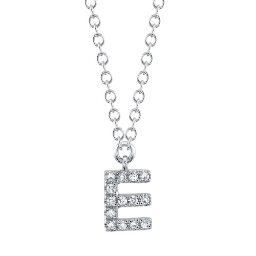 14k blanc diamant - 14k, lettre