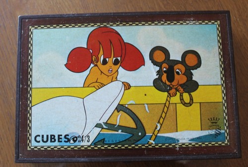 Jeux cubes vintage oum le - cubes,