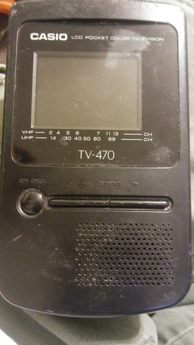 Casio 470b lcd pocket color - tv-470b,