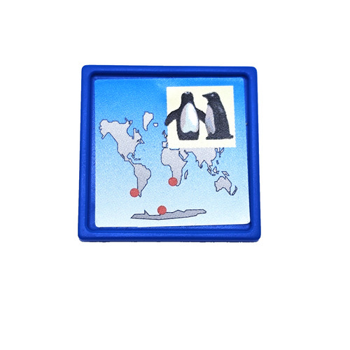 Playmobil zoo panneau bleu - *,