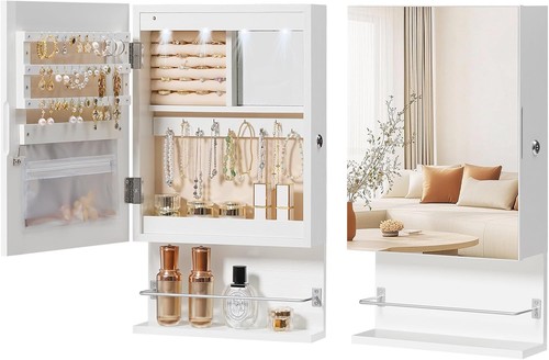 Wall mounted jewelry - jewelry, cabinet
