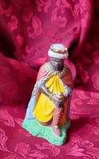 santon Devineau roi mage Balthazar 9cm creche de Noel