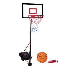Dunlop Panier De Basket sur Pied - Basketball Panier Réglable 165-205 cm Pour En