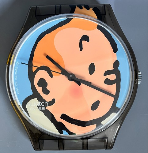 Herge tintin montre swatch - montre,