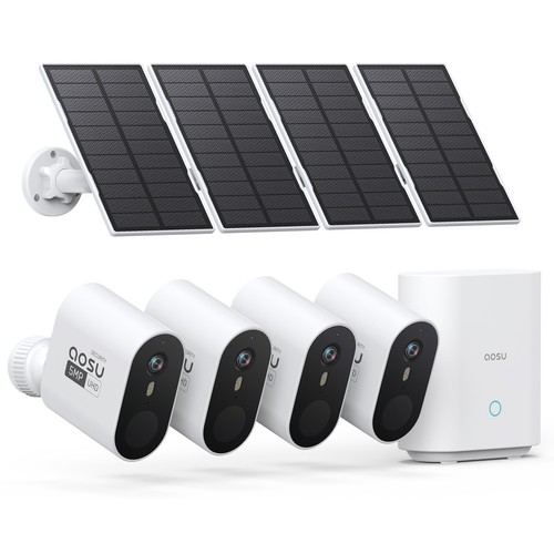Aosu 5mp solar security - aosu,