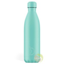 Bouteille isotherme pastel all green 750 ml Chillys bottles gourde thermos no...
