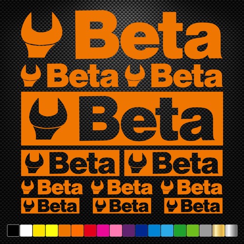 Convient beta stickers - beta,