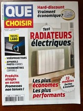 Magazine Que Choisir n°620 du 1/2023; Test 22 radiateurs électriques/ Hard Disco
