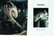 publicité Advertising 0421 2011  Chanel  la montre Première  2 pages