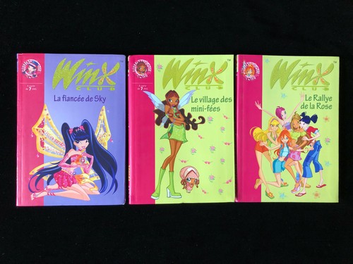 Lot livres winx club - 3,