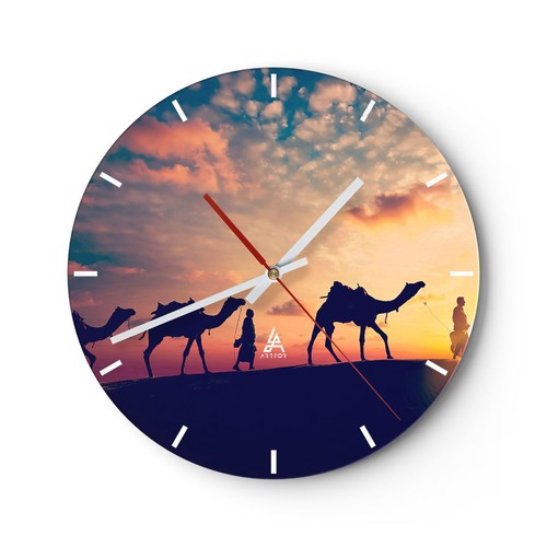 Horloge murale verre - horloge,