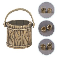  Mini seau artisanat en laiton mini seau décoratif mini seau de table de table