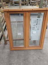 Fenêtre bois 2 vantaux H95 x L80 cotes tableau second choix (N°308)