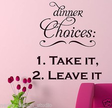 Dîner Choix Prendre it Leave