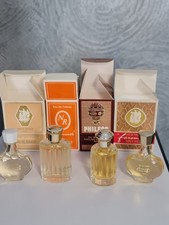 4 Miniatures Nina Ricci 1970s 80s - Capricci Bigarade Phileas Farouche