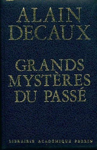 Les grands mystères passé - grands,