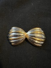 Broche Nina Ricci Paris Bicolore Vintage Ref I659