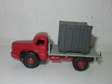 DINKY FRANCE ancien 34B BERLIET PORTE CONTAINER très beau solido norev cij