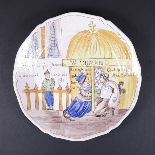 Assiette armand hiver faïence - assiette,