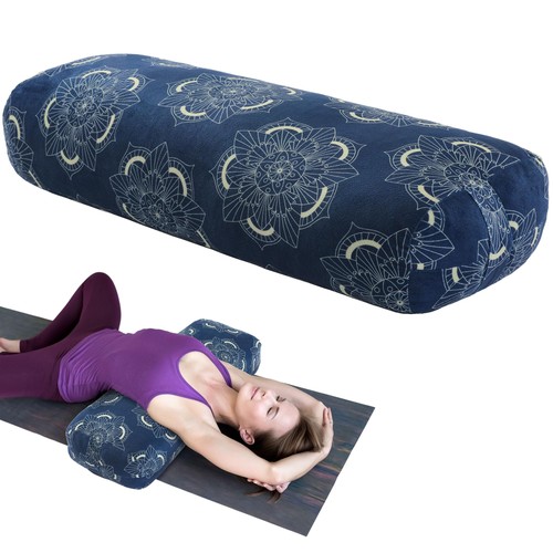 Rectangular yoga bolster - rectangular,